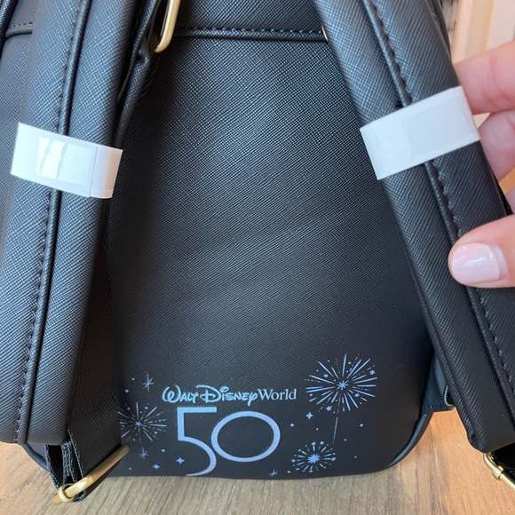 Disney World 50th Anniversary Grand Finale Loungefly mini backpack - Picture 3 of 6